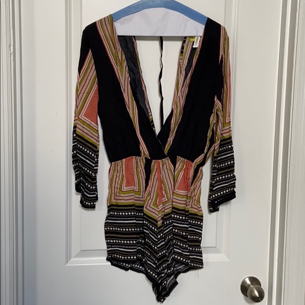 Cute shorts romper!